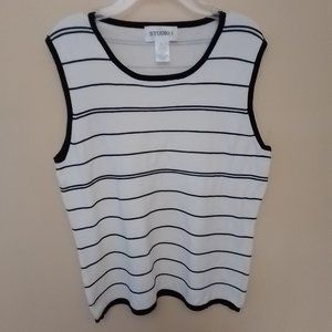 EUC Studio I sleeveless shell sweater, size L